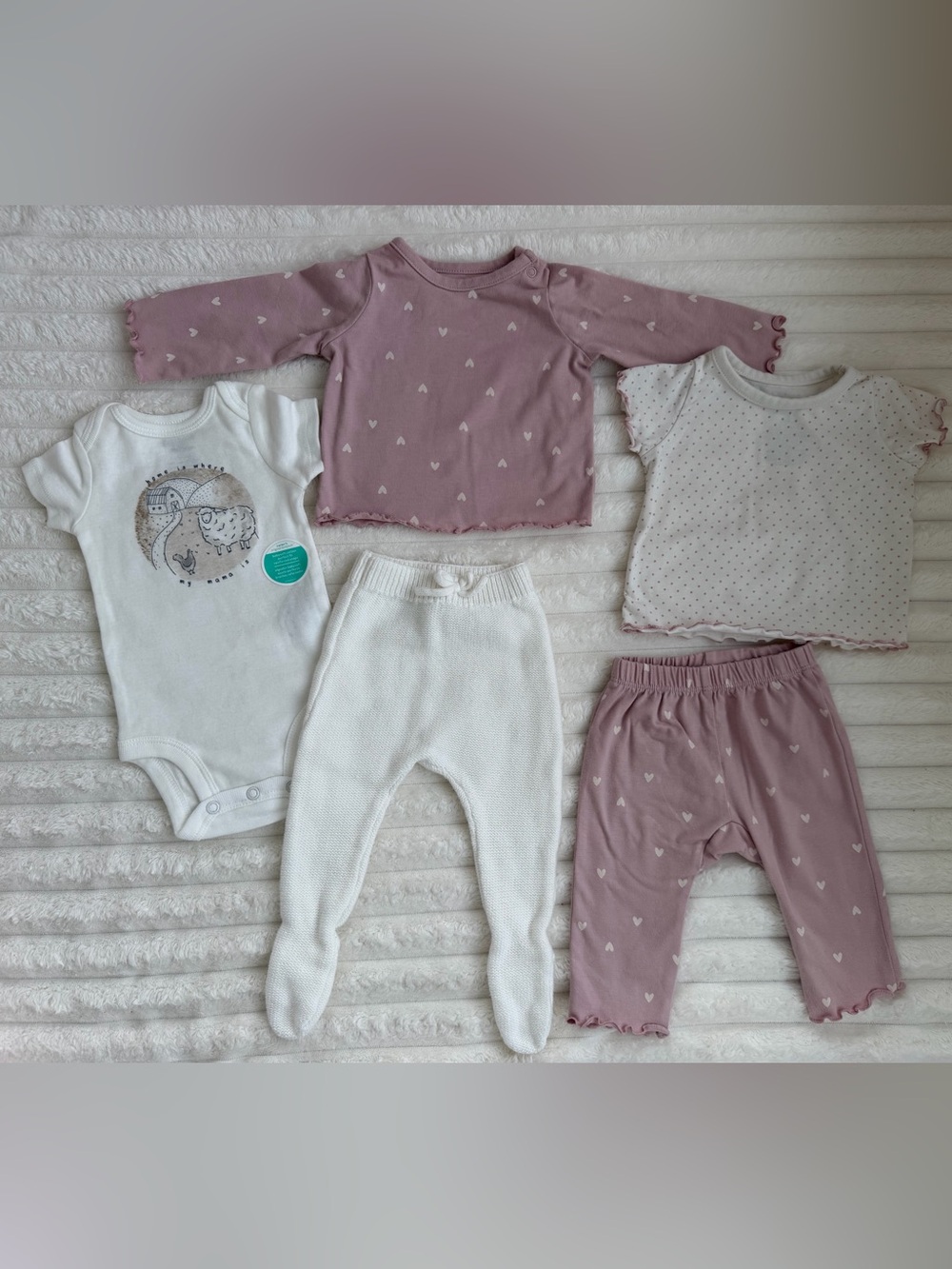 Zara Pants, Kate & Jack Set newborn 0-1 months